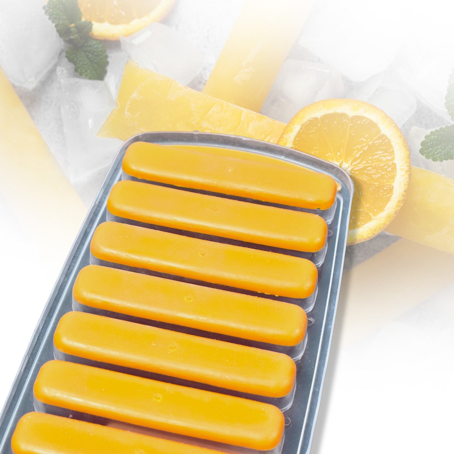 7166 Water Bottle Long Stick Ice Cube Trays with Easy Push Pop Out Narrow Ice Stick Cubes Assorted Color Silicone Bottom Ice Stick Tray DeoDap 7166 Water Bottle Long Stick Ice Cube Trays with Easy Push Pop Out Narrow Ice Stick Cubes Assorted Color Silicone Bottom Ice Stick Tray DeoDap